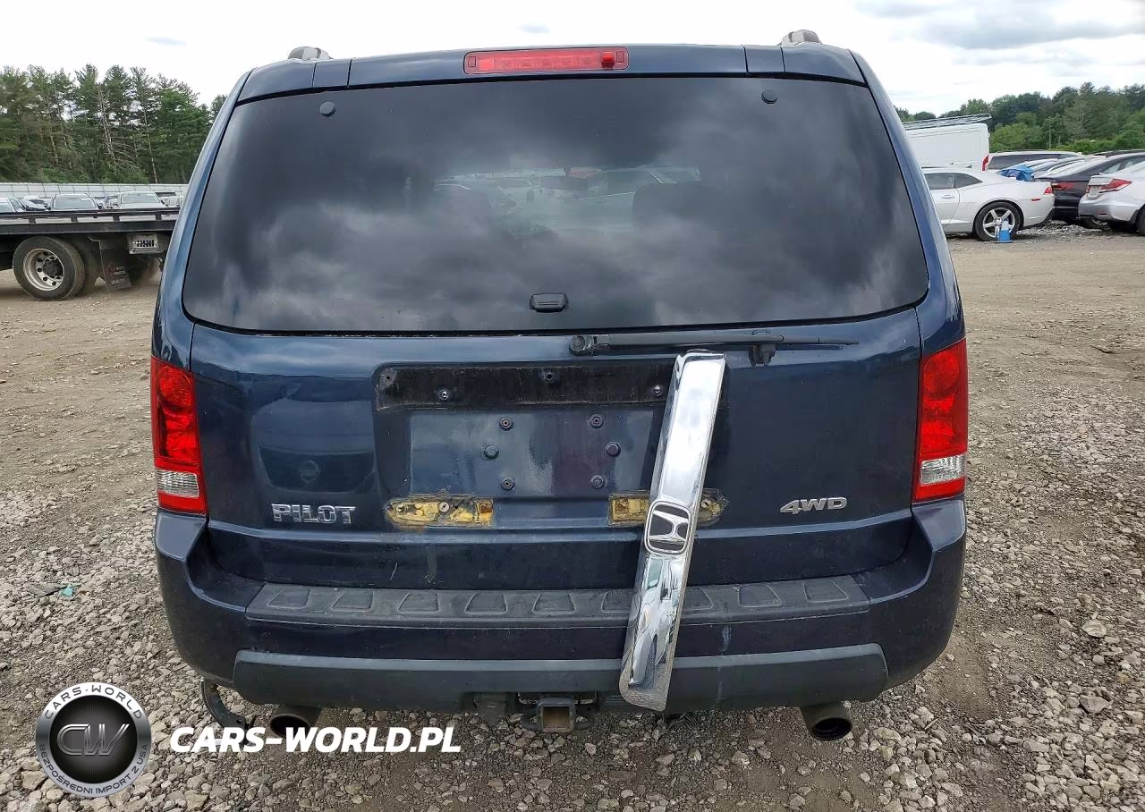 2009 Honda Pilot Ex VIN:5FNYF48449B027572 - 6
