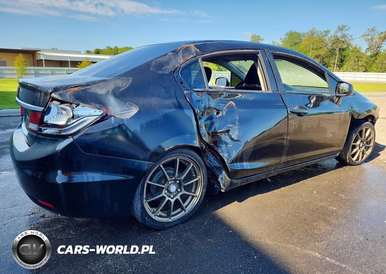 2013 Honda Civic Lx VIN:2HGFB2F55DH579301 - 3