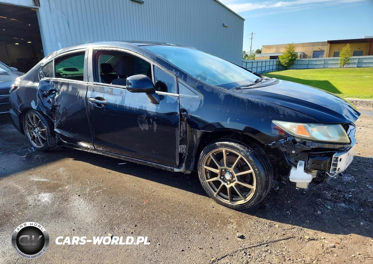 2013 Honda Civic Lx VIN:2HGFB2F55DH579301 - 4