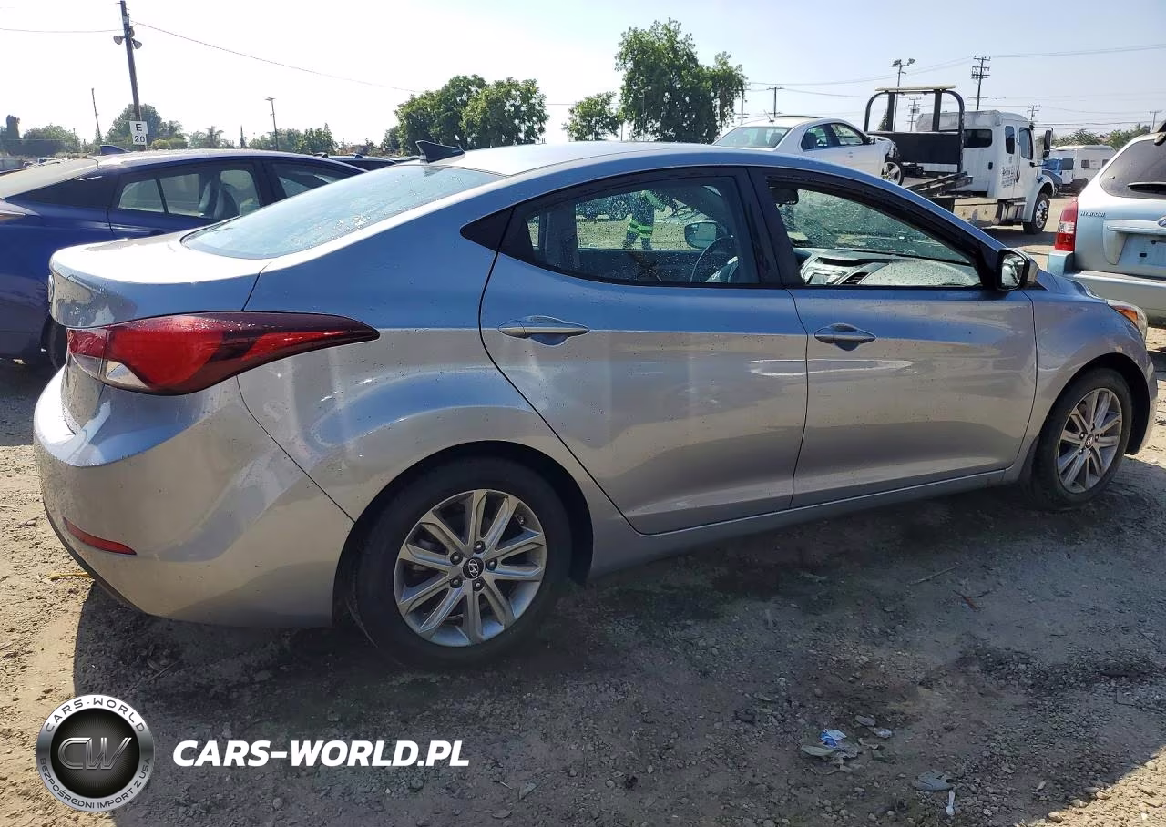 2016 Hyundai Elantra Se VIN:5NPDH4AE7GH658682 - 3