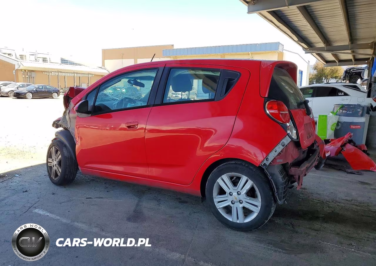 2013 Chevrolet Spark Ls VIN:KL8CB6S94DC537957 - 2