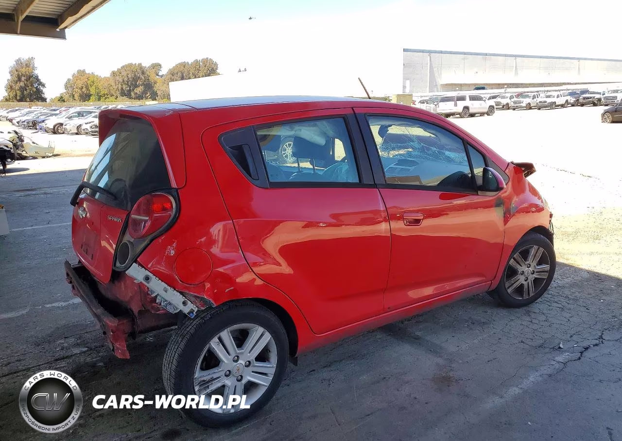 2013 Chevrolet Spark Ls VIN:KL8CB6S94DC537957 - 3