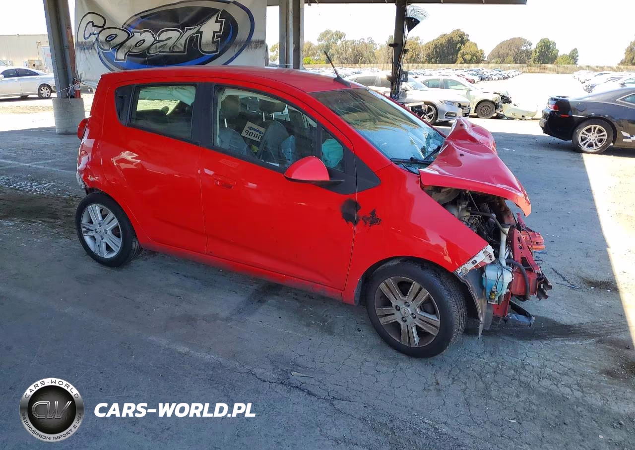 2013 Chevrolet Spark Ls VIN:KL8CB6S94DC537957 - 4