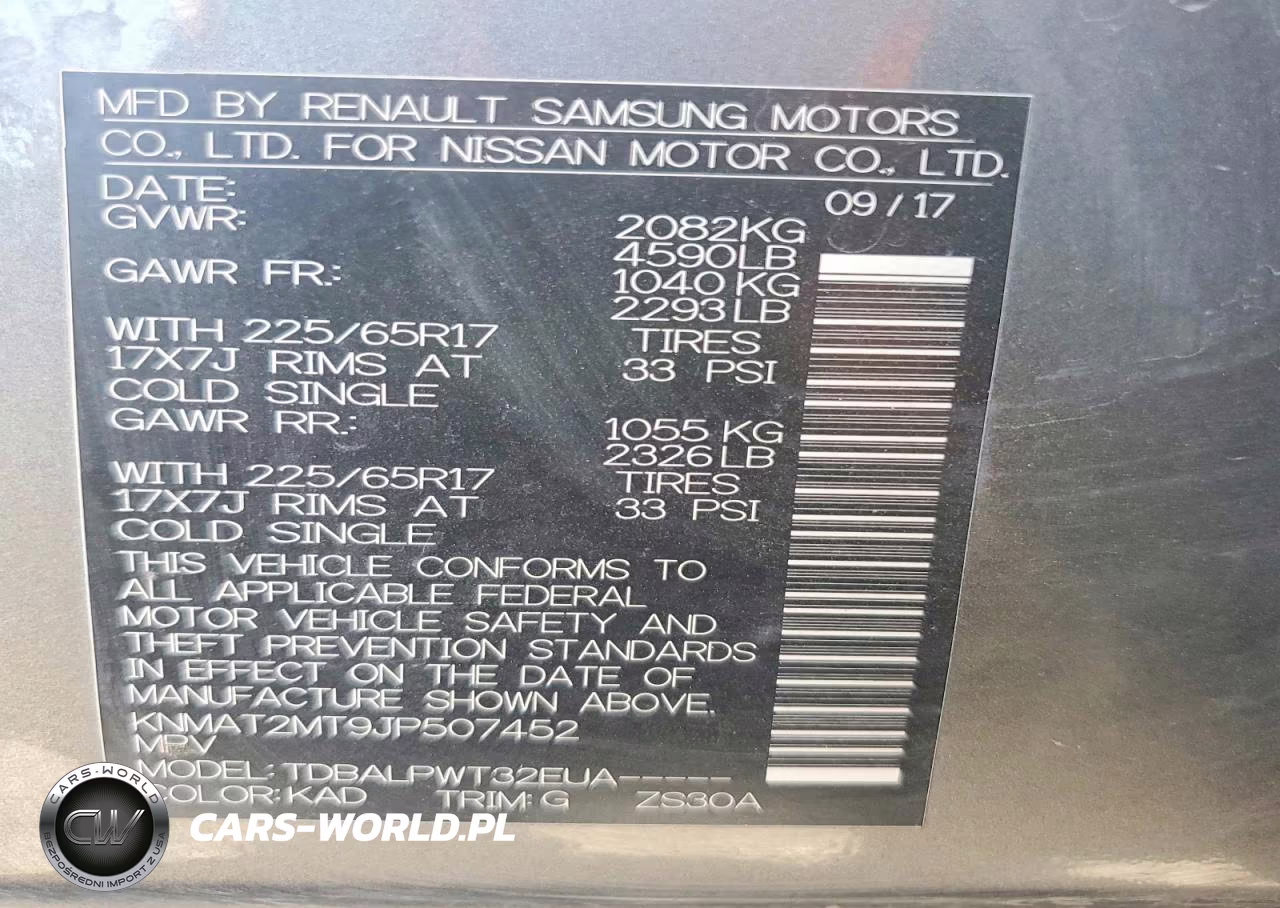 2018 Nissan Rogue S VIN:KNMAT2MT9JP507452 - 13