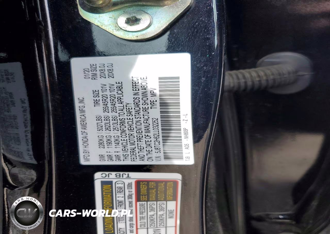 2020 Acura Rdx A-Spec VIN:5J8TC2H62LL032252 - 12