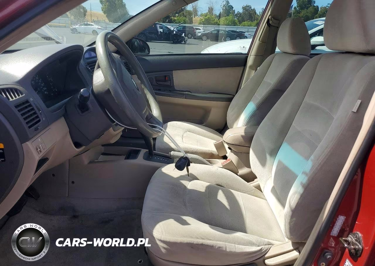 2004 Kia Spectra Lx VIN:KNAFE122745036905 - 7