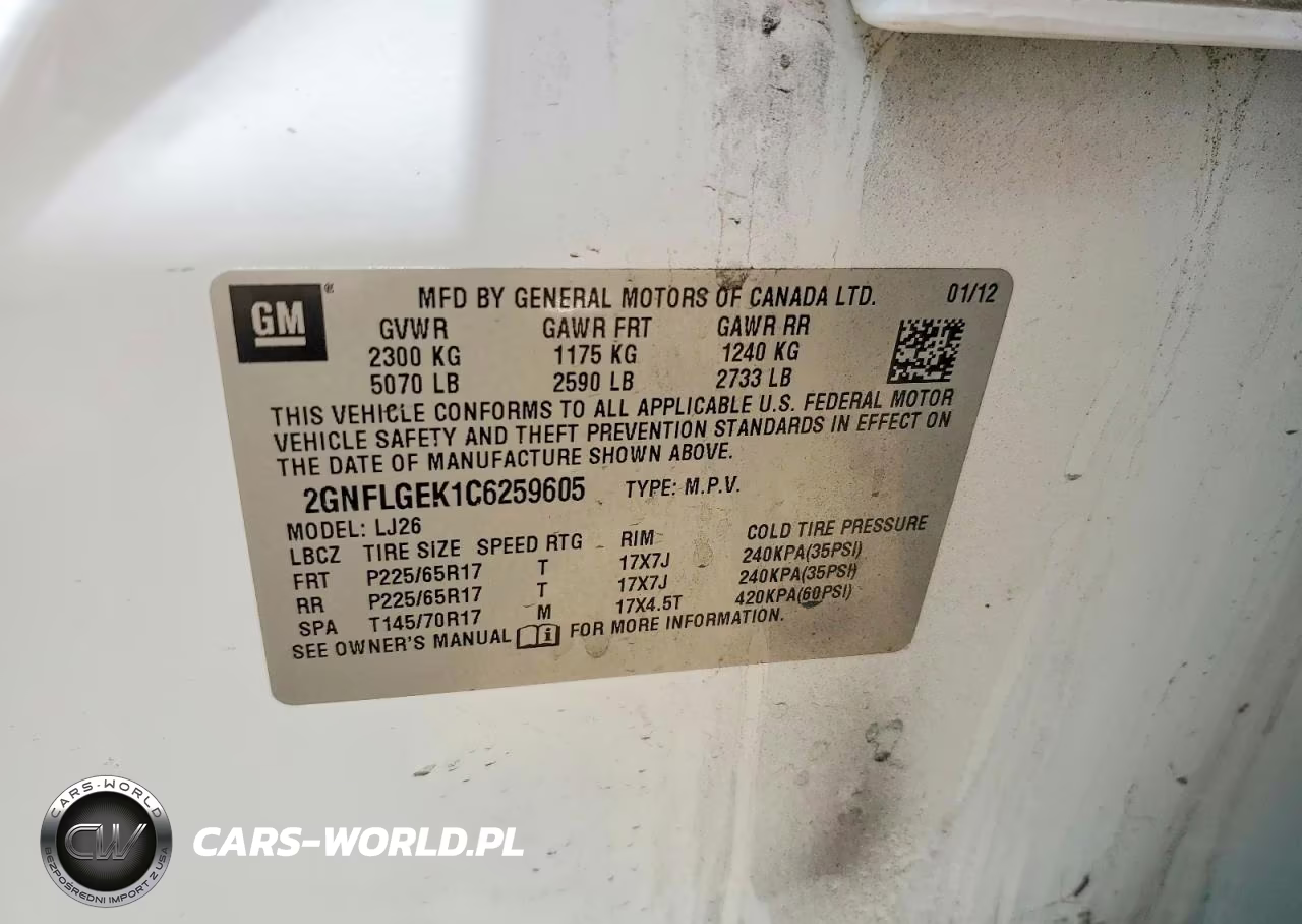2012 Chevrolet Equinox Ltz VIN:2GNFLGEK1C6259605 - 12