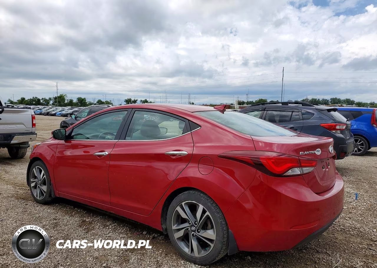 2015 Hyundai Elantra Limited VIN:KMHDH4AE0FU393703 - 2
