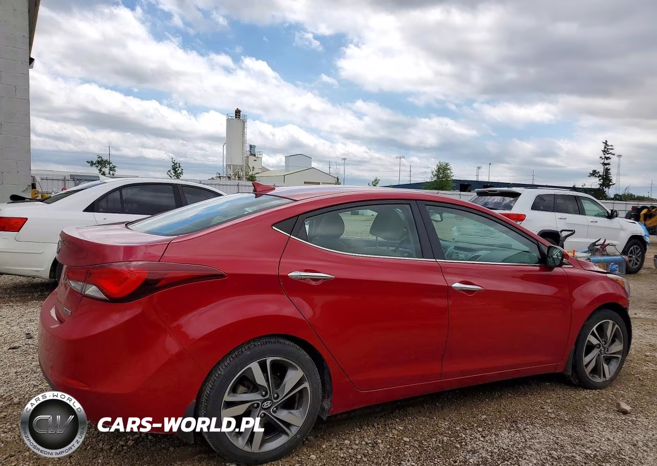 2015 Hyundai Elantra Limited VIN:KMHDH4AE0FU393703 - 3