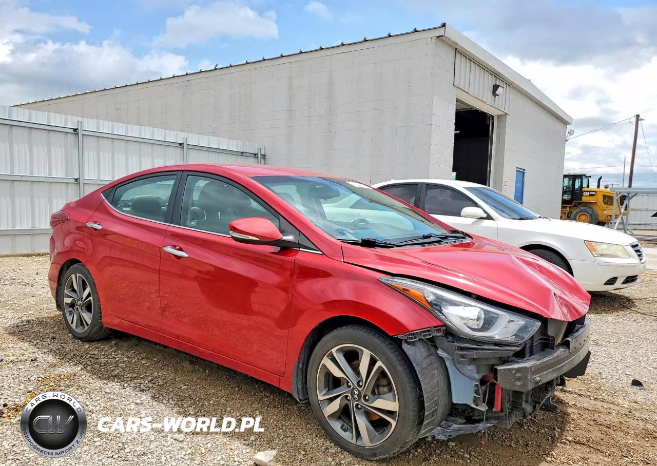 2015 Hyundai Elantra Limited VIN:KMHDH4AE0FU393703 - 4