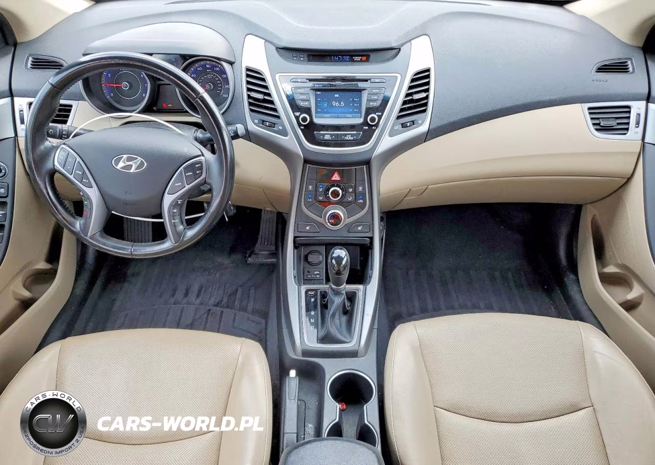 2015 Hyundai Elantra Limited VIN:KMHDH4AE0FU393703 - 8