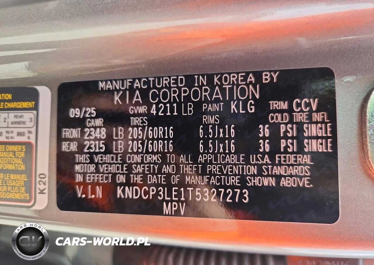 2026 Kia Niro Lx VIN:KNDCP3LE1T5327273 - 13