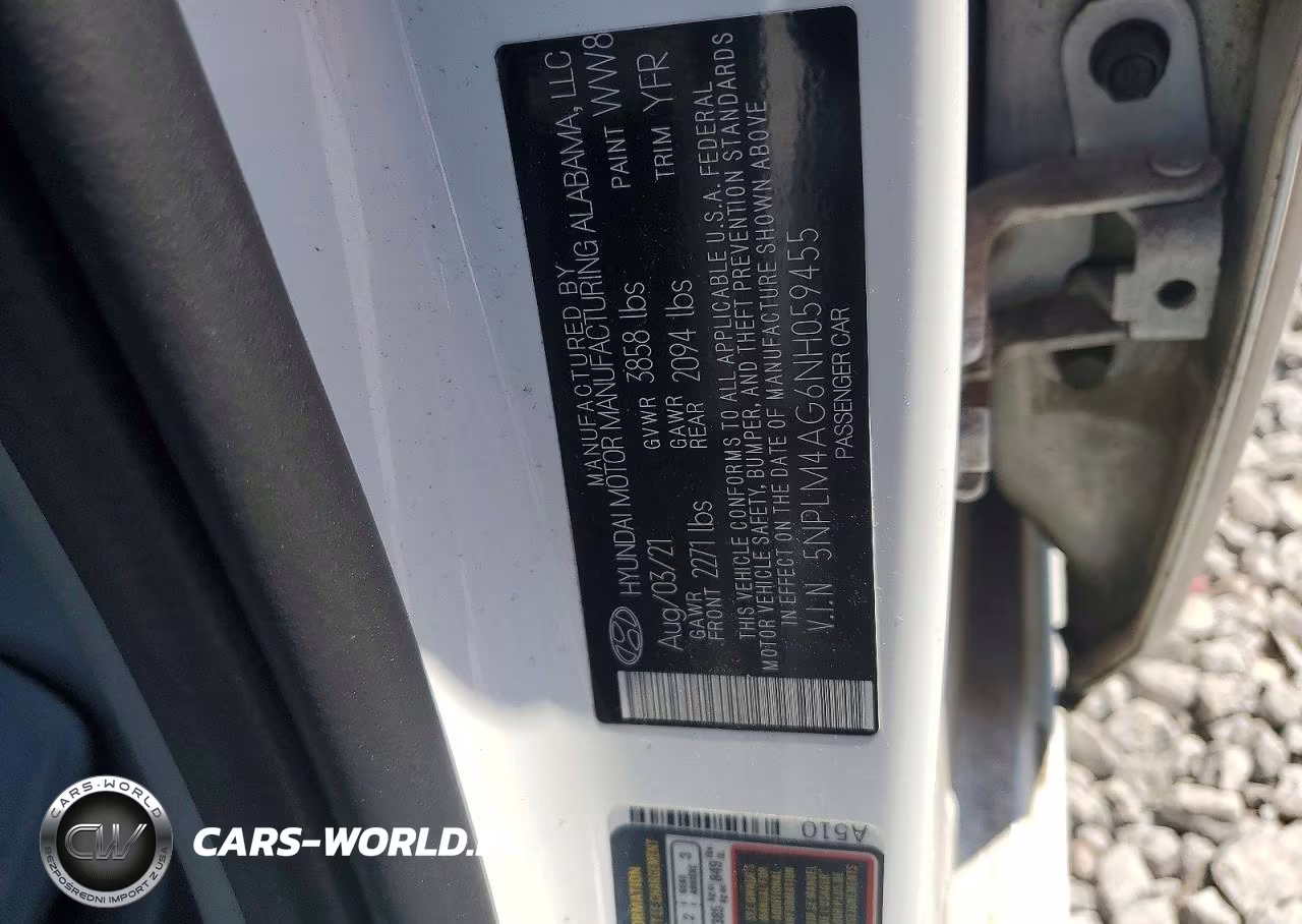 2022 Hyundai Elantra Sel VIN:5NPLM4AG6NH059455 - 12