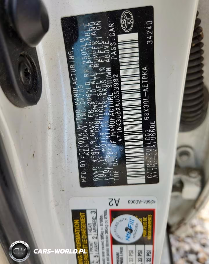2010 Toyota Avalon Limited VIN:4T1BK3DBXAU353982 - 12