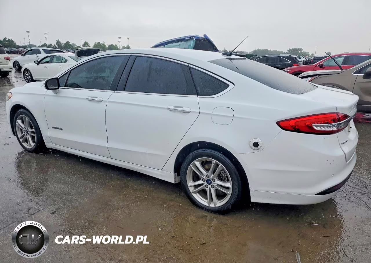 2018 Ford Fusion Se Hybrid VIN:3FA6P0LUXJR172046 - 2