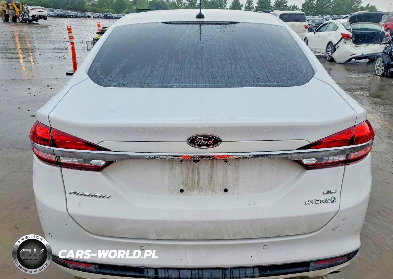 2018 Ford Fusion Se Hybrid VIN:3FA6P0LUXJR172046 - 6