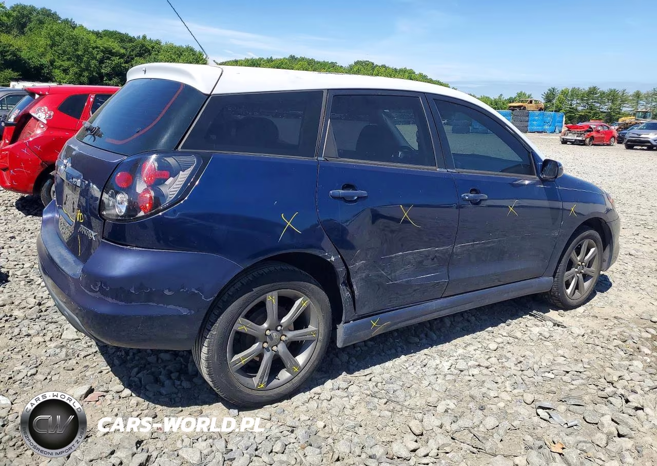 2003 Toyota Corolla Matrix Xr VIN:2T1KR32E33C087279 - 3
