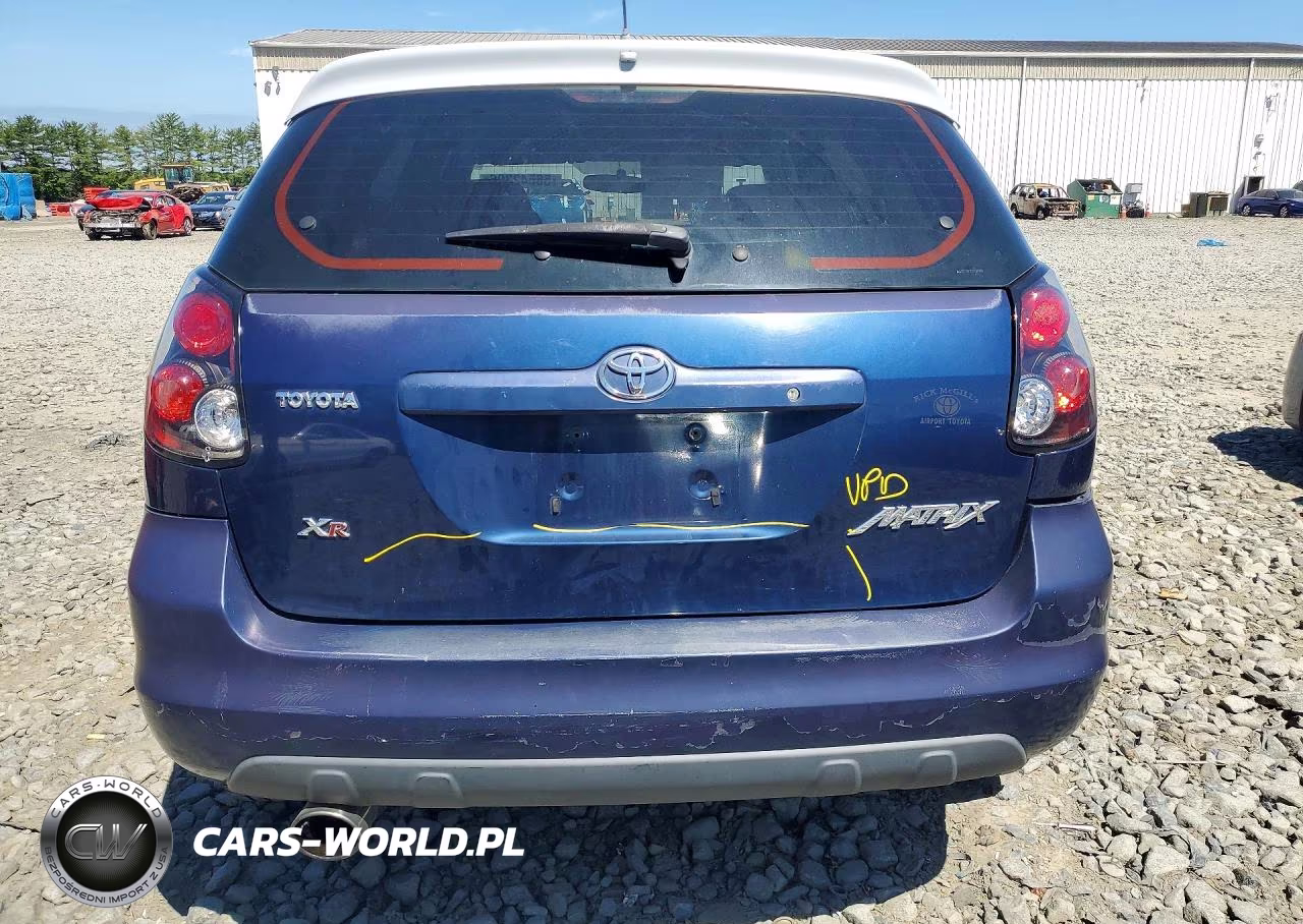 2003 Toyota Corolla Matrix Xr VIN:2T1KR32E33C087279 - 6
