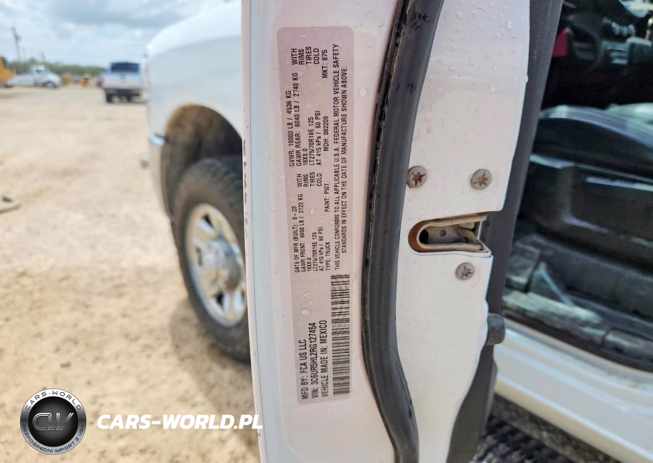2024 Ram 2500 Tradesman VIN:3C6UR5HL2RG127464 - 12