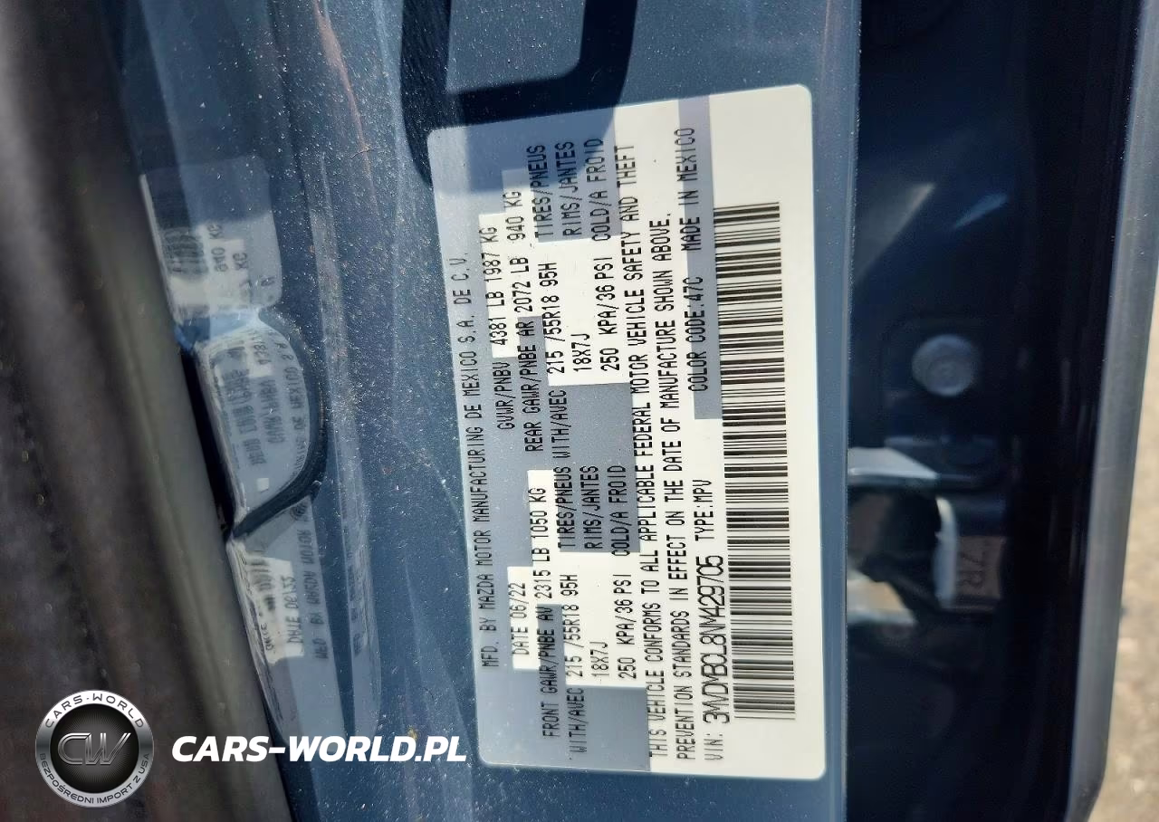 2022 Mazda Cx-30 Preferred VIN:3MVDMBCL8NM429705 - 13