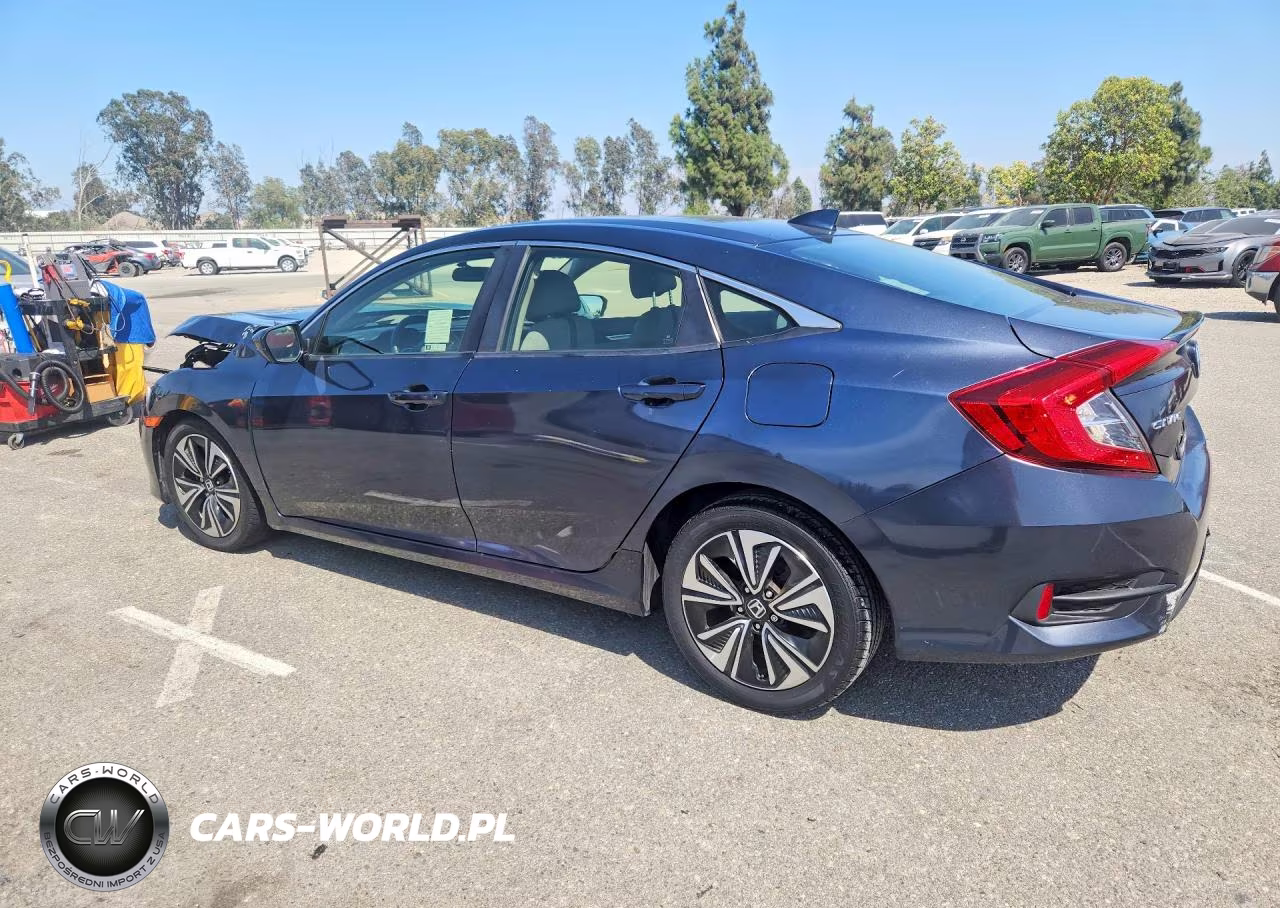 2018 Honda Civic Ex VIN:JHMFC1F37JX012663 - 2