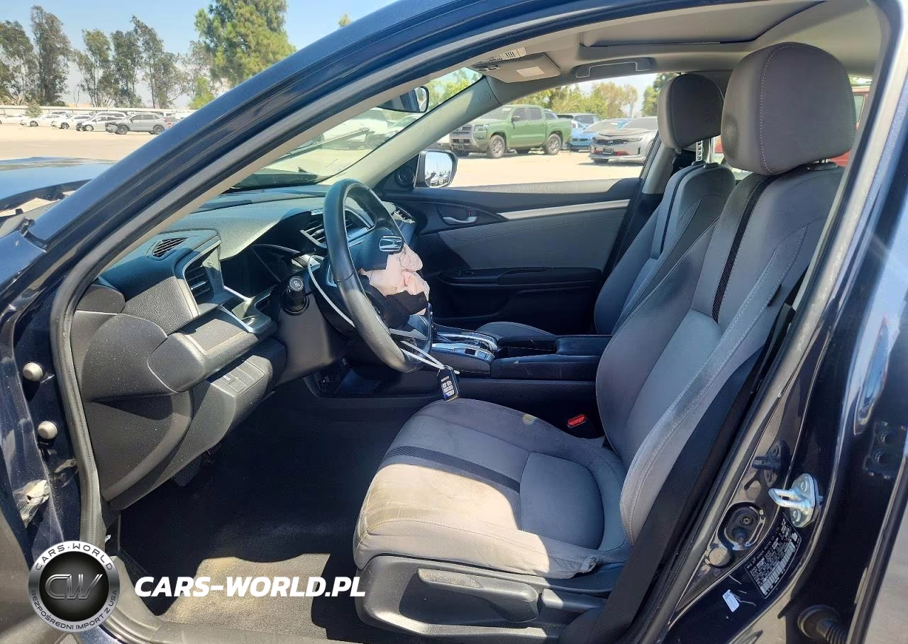 2018 Honda Civic Ex VIN:JHMFC1F37JX012663 - 7