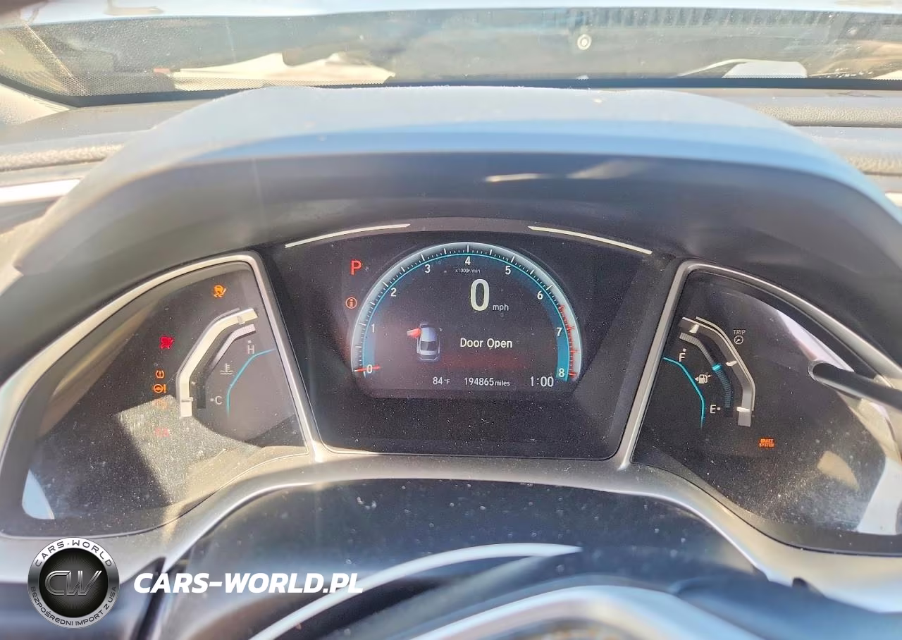 2018 Honda Civic Ex VIN:JHMFC1F37JX012663 - 9
