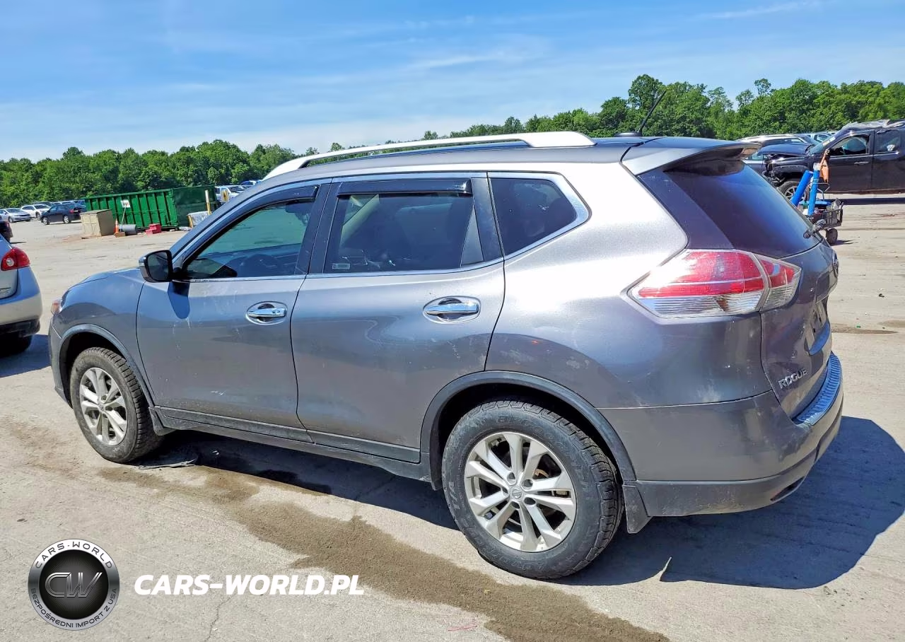 2016 Nissan Rogue Sv VIN:KNMAT2MT5GP729849 - 2