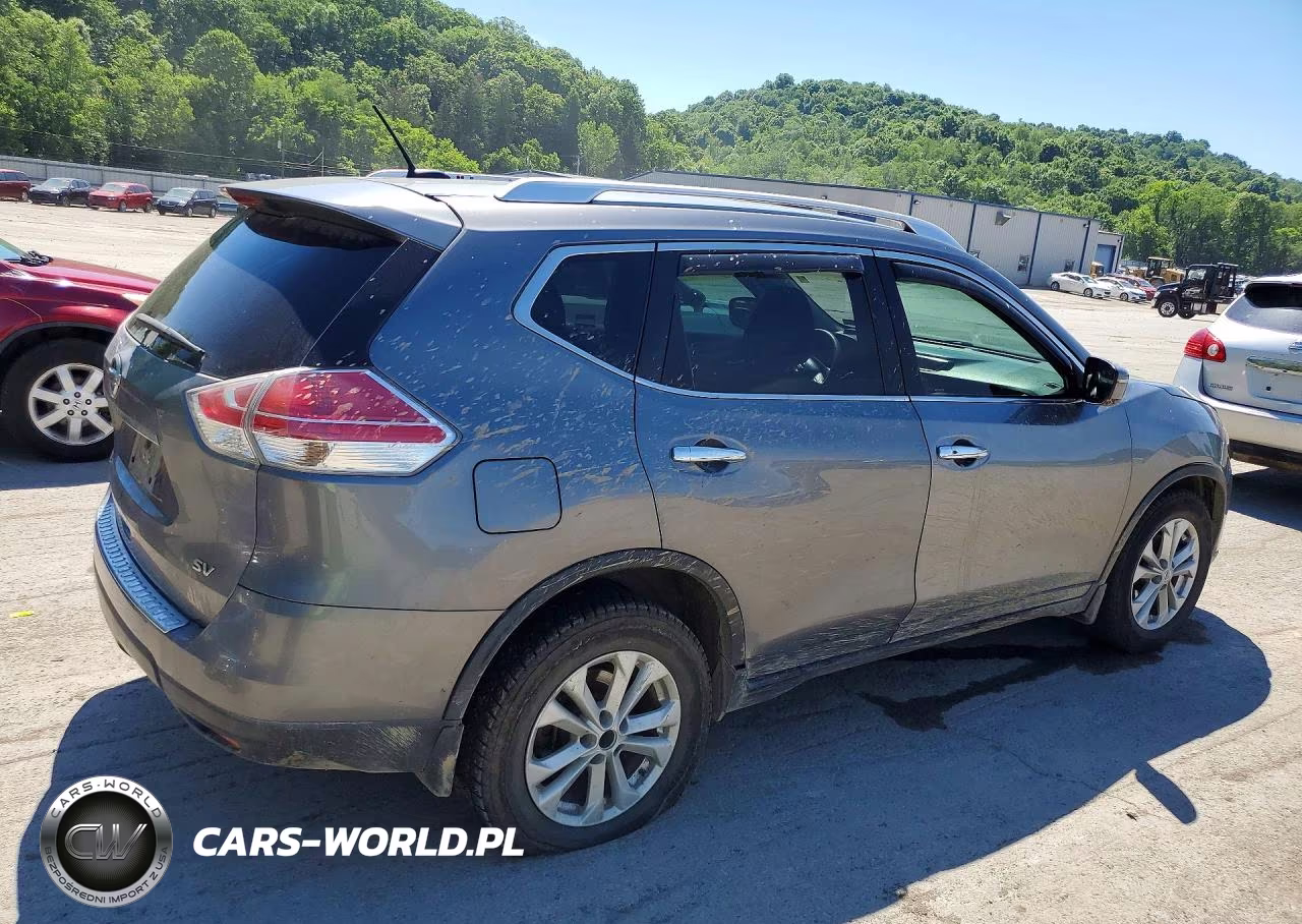 2016 Nissan Rogue Sv VIN:KNMAT2MT5GP729849 - 3