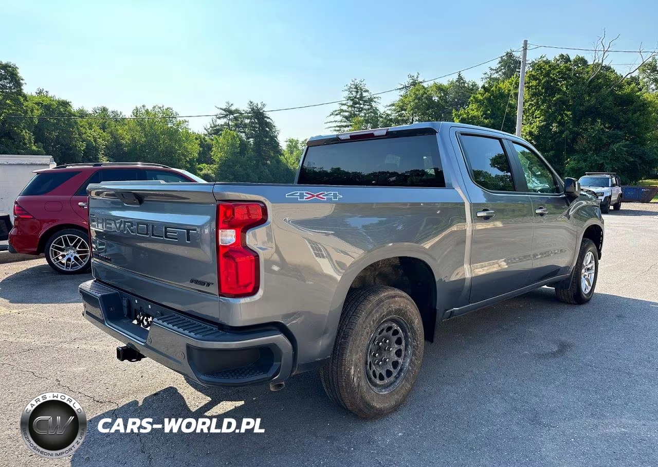 2022 Chevrolet Silverado Ltd K1500 Rst VIN:1GCUYEET2NZ192504 - 3