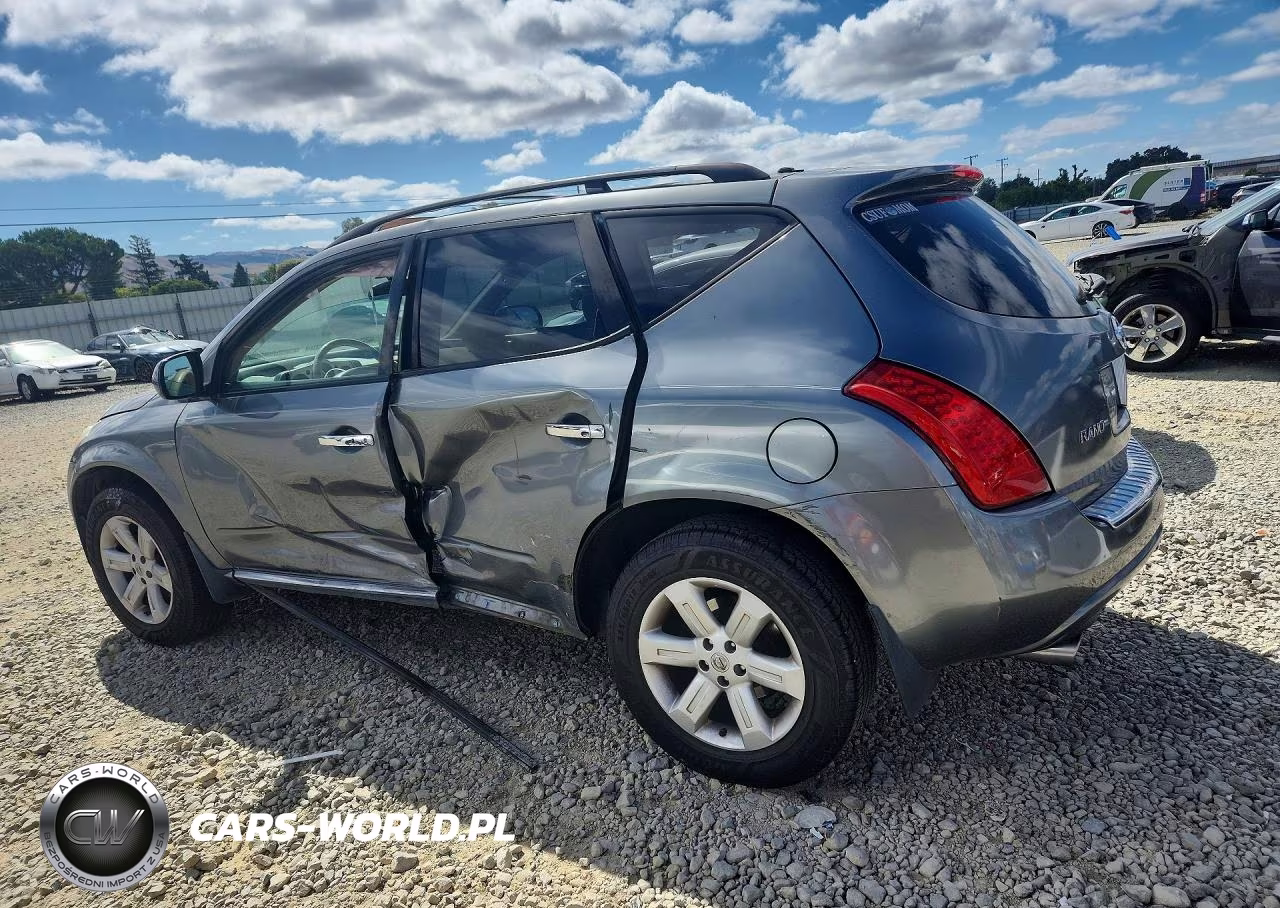 2007 Nissan Murano S VIN:JN8AZ08T27W524206 - 2