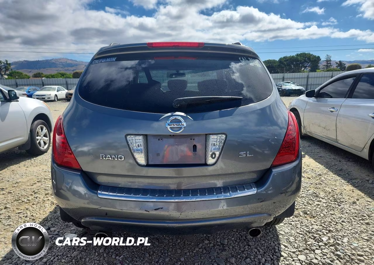 2007 Nissan Murano S VIN:JN8AZ08T27W524206 - 6