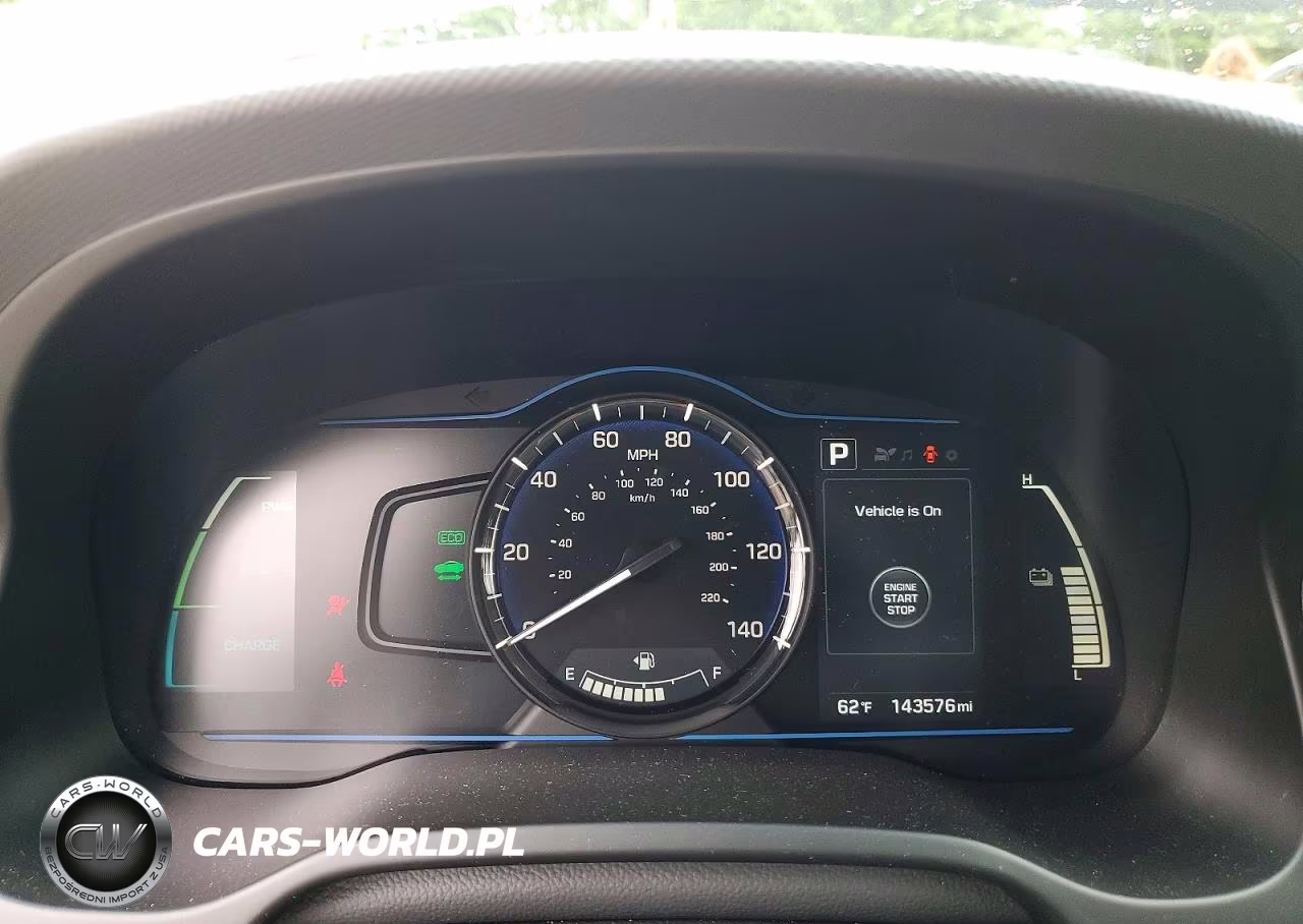 2017 Hyundai Ioniq Blue VIN:KMHC65LC2HU031295 - 9