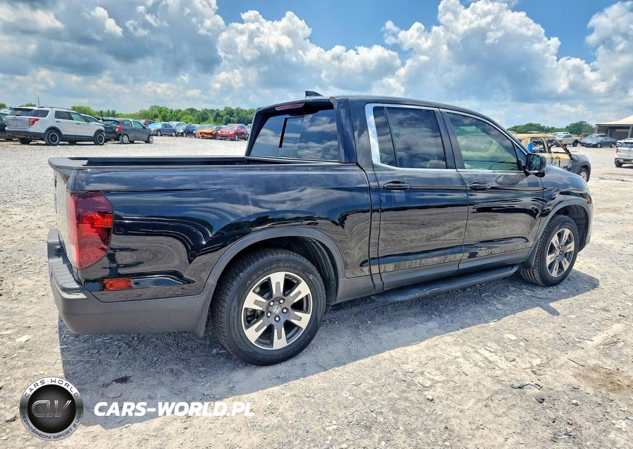 2019 Honda Ridgeline Rtl VIN:5FPYK2F68KB002627 - 3