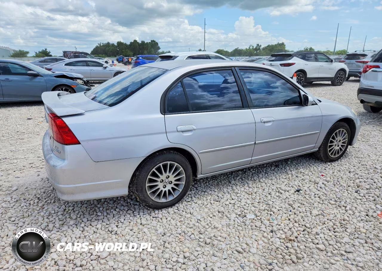 2005 Honda Civic Ex VIN:1HGES26705L006789 - 3