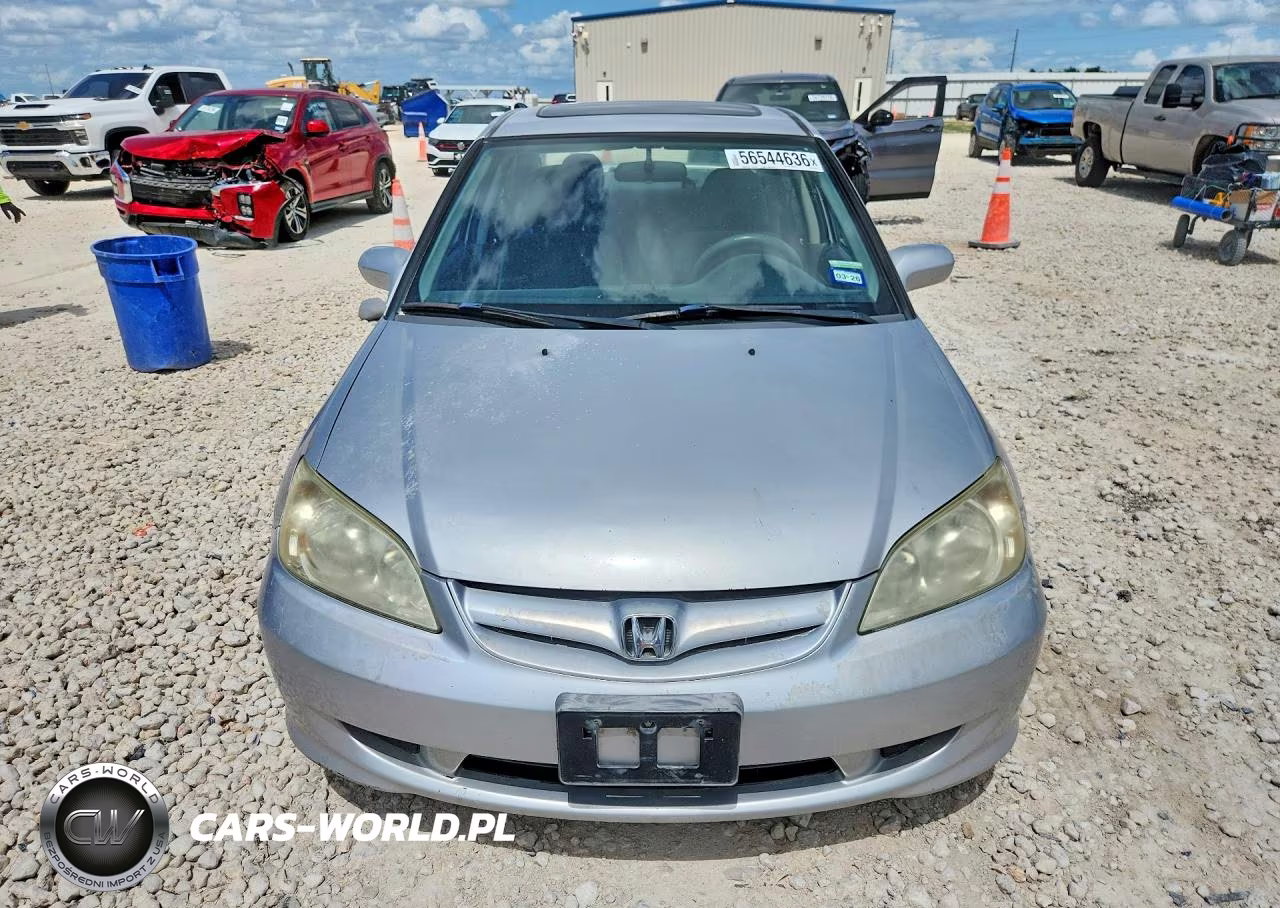 2005 Honda Civic Ex VIN:1HGES26705L006789 - 5