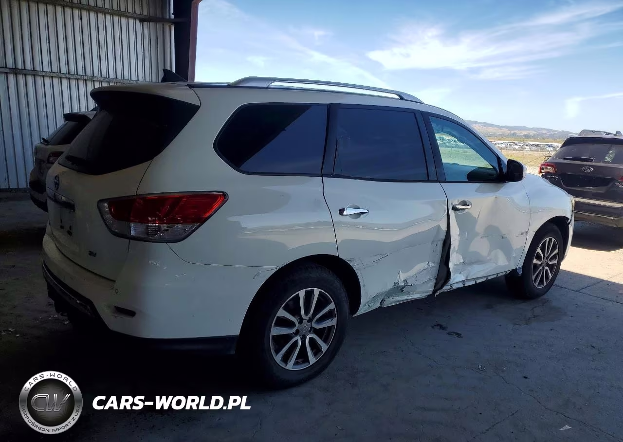 2015 Nissan Pathfinder Sv VIN:5N1AR2MN1FC644931 - 3