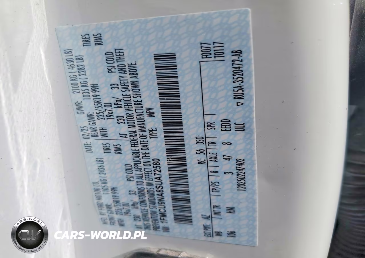2025 Ford Escape St Line Select VIN:1FMCU9NA8SUA72580 - 13