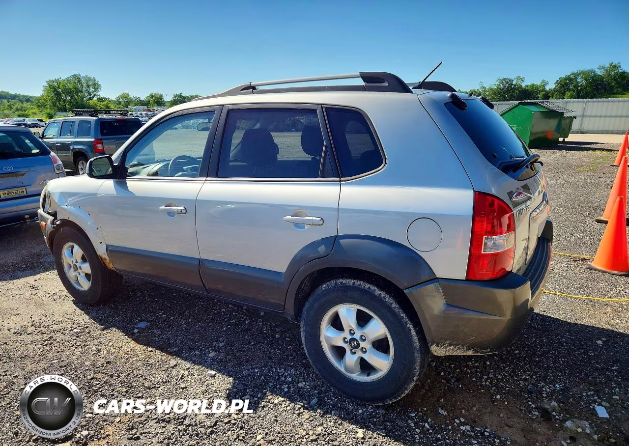 2008 Hyundai Tucson Se VIN:KM8JN72DX8U755915 - 2