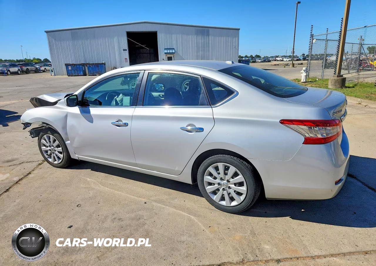 2013 Nissan Sentra S VIN:3N1AB7AP7DL608709 - 2