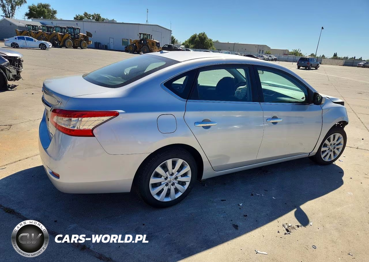 2013 Nissan Sentra S VIN:3N1AB7AP7DL608709 - 3