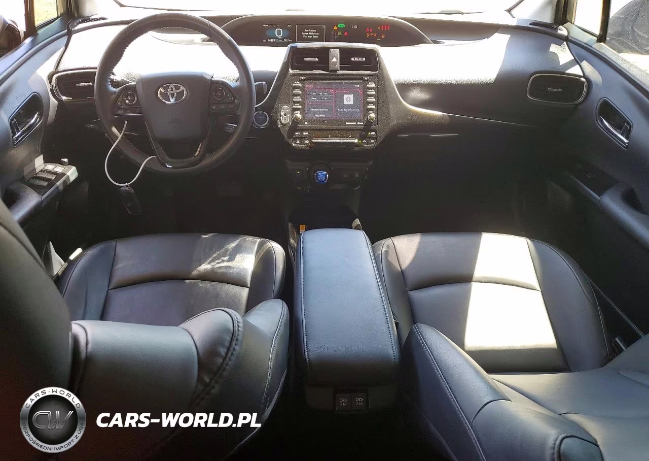 2021 Toyota Prius L Eco VIN:JTDKAMFU7M3144074 - 8