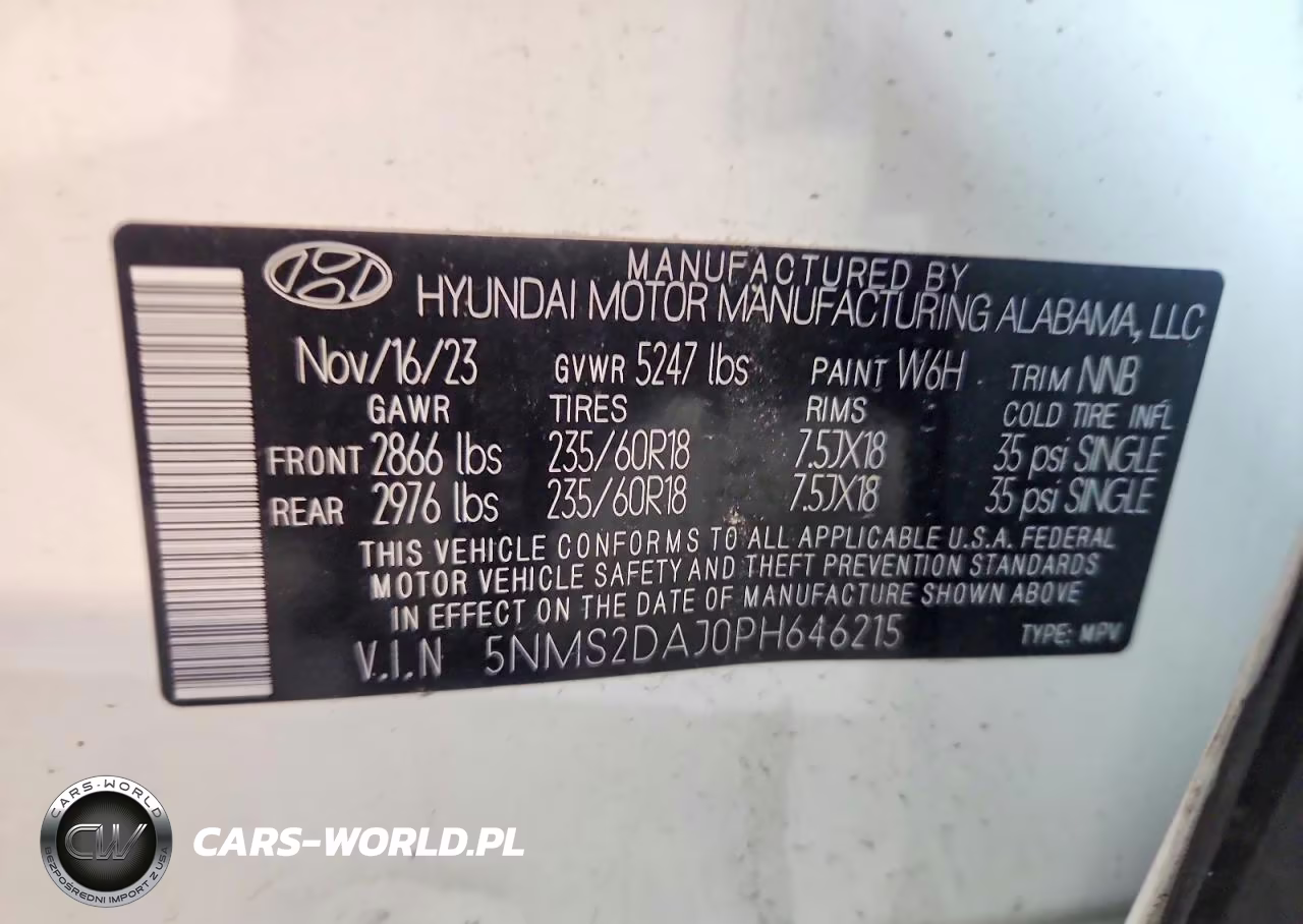 2023 Hyundai Santa Fe Sel VIN:5NMS2DAJ0PH646215 - 13