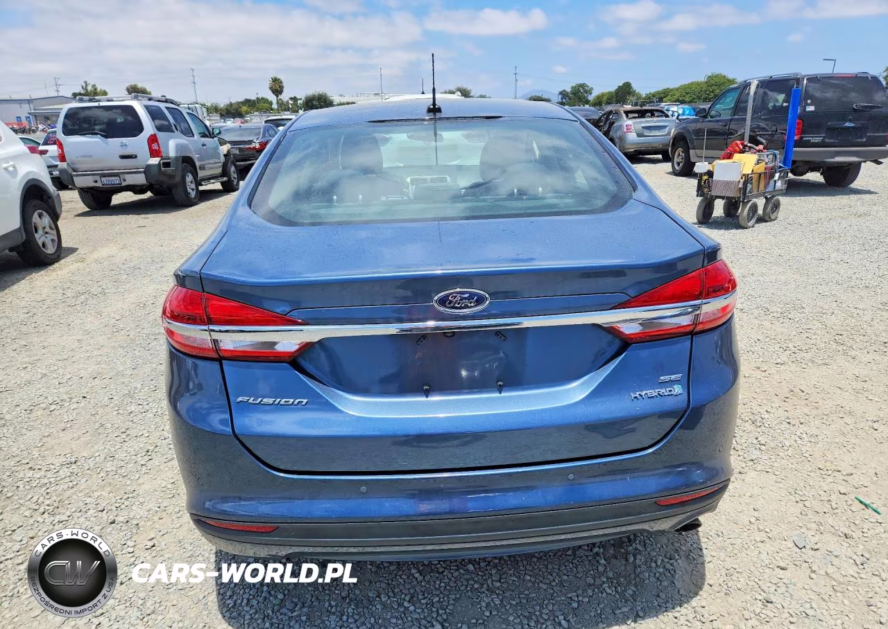 2018 Ford Fusion Se Hybrid VIN:3FA6P0LUXJR204509 - 6