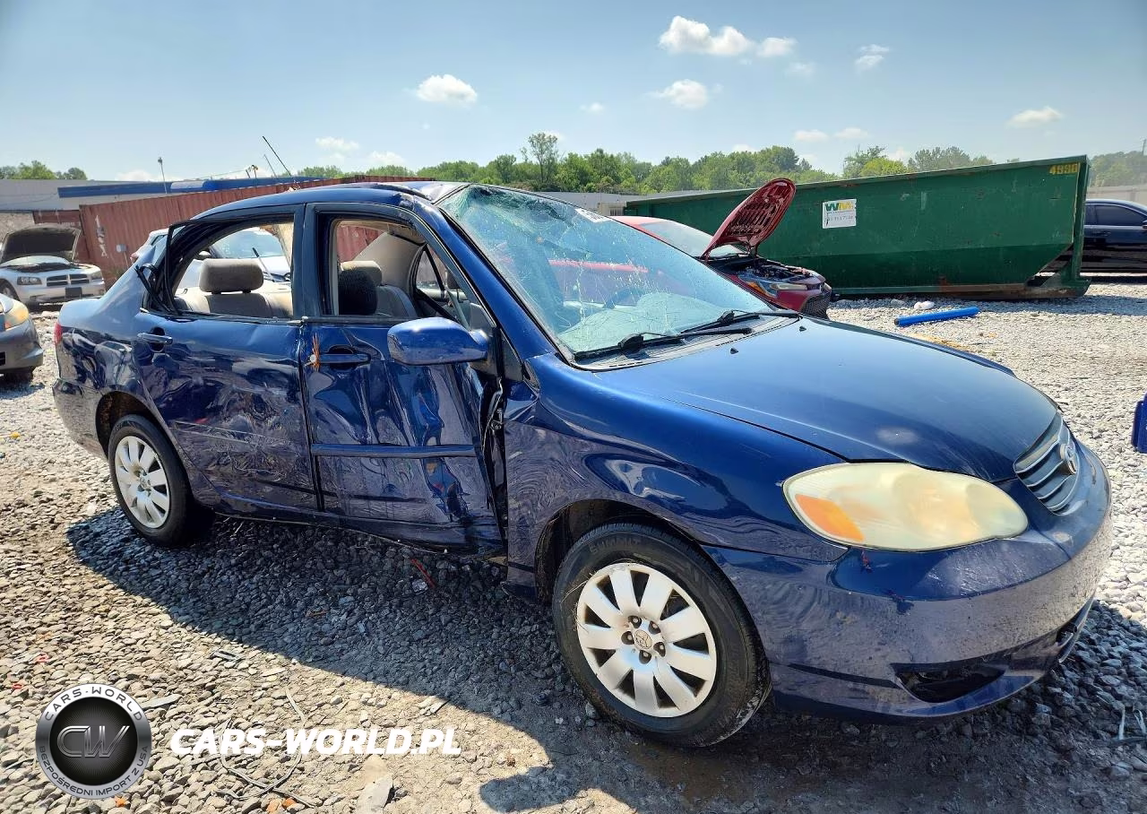 2003 Toyota Corolla Le VIN:JTDBR32E530046050 - 4
