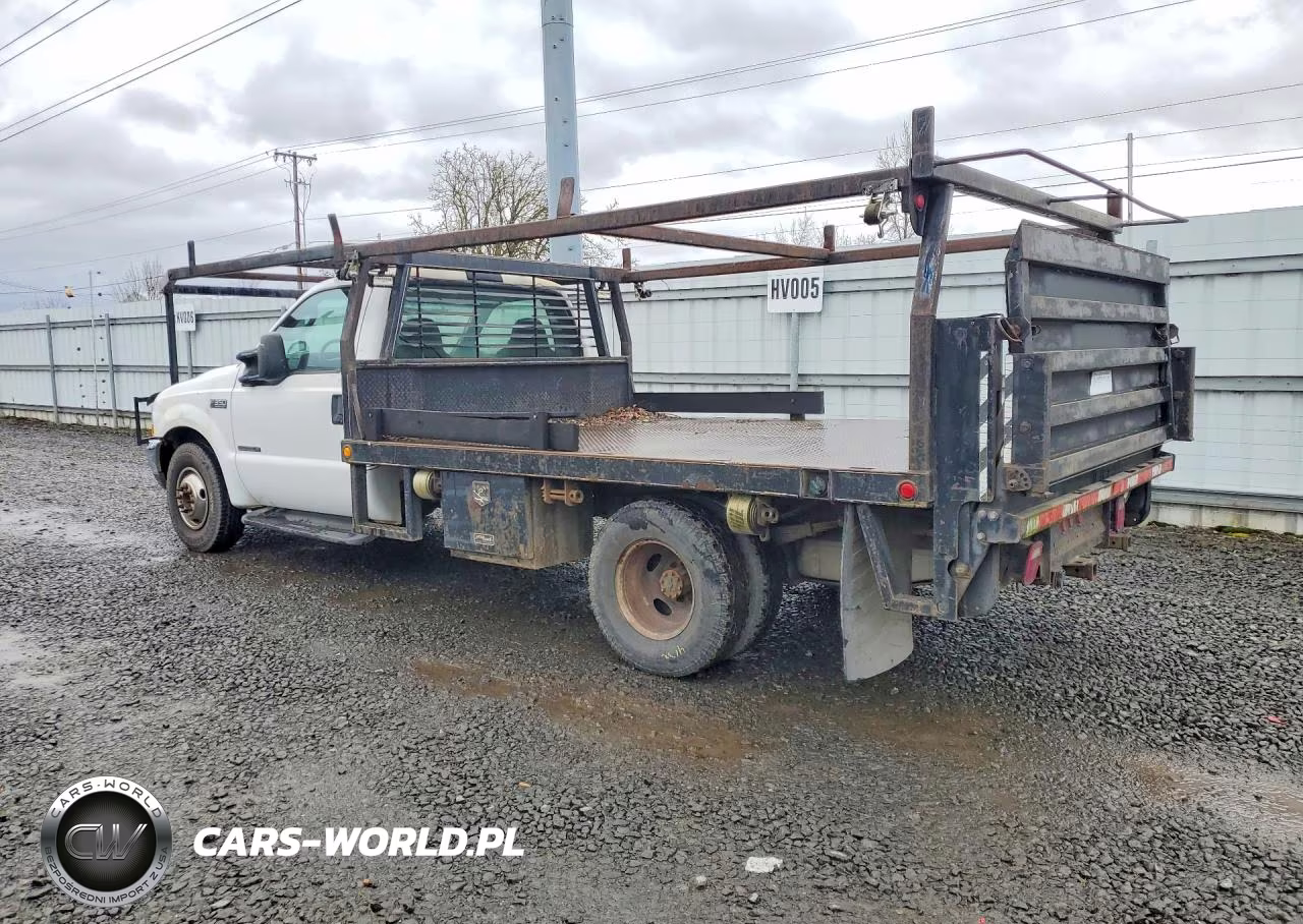 2003 Ford F350 Super Duty Flatbed Truck VIN:1FDWF36F43EA94229 - 2