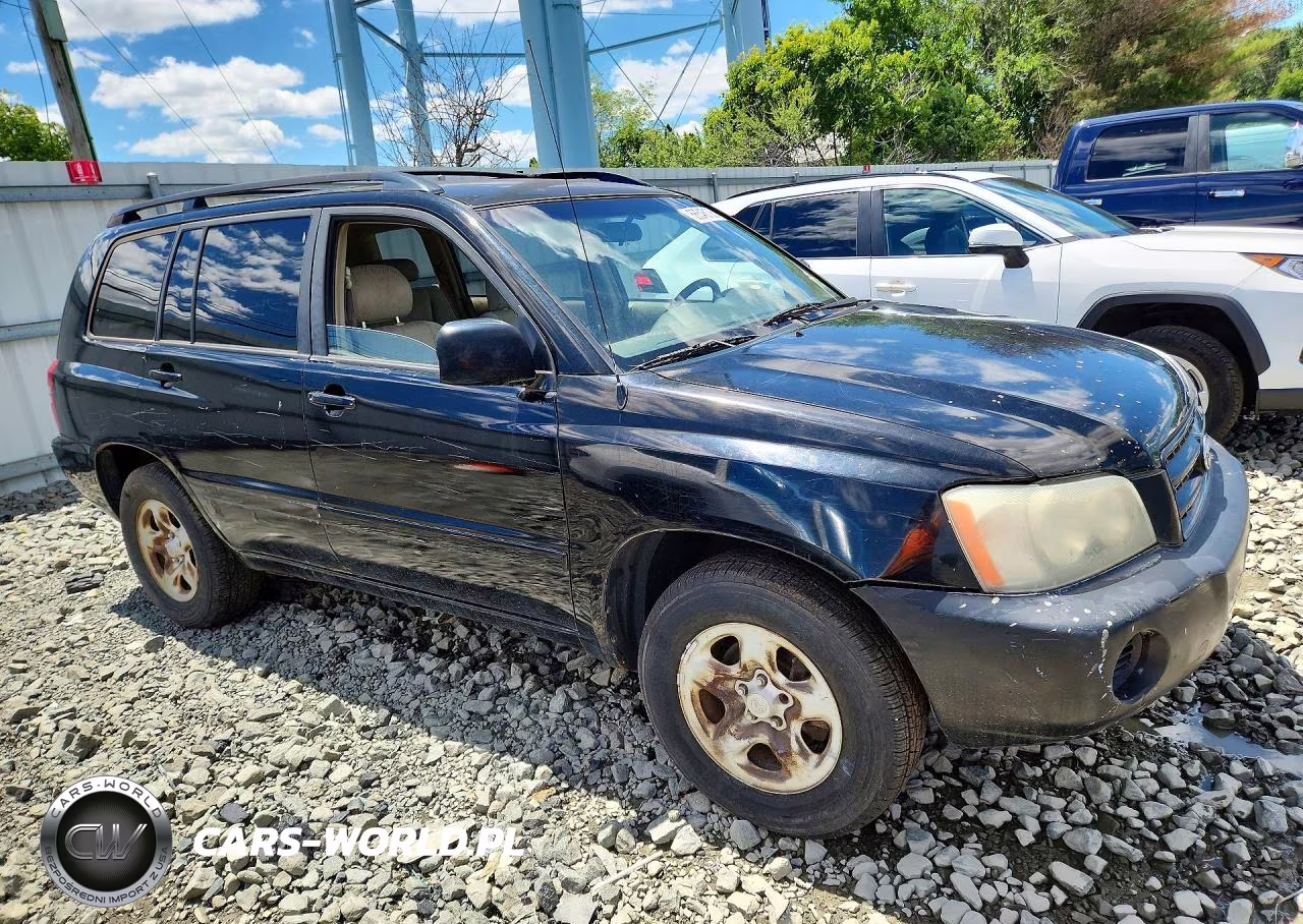 2001 Toyota Highlander Base VIN:JTEGF21A010019838 - 4