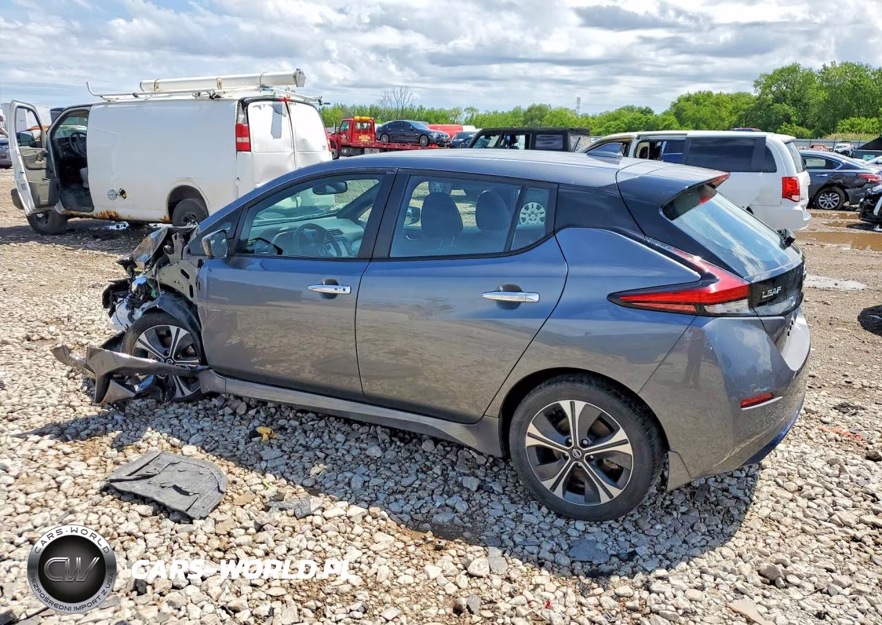 2022 Nissan Leaf Sv Plus VIN:1N4BZ1CV4NC560322 - 2