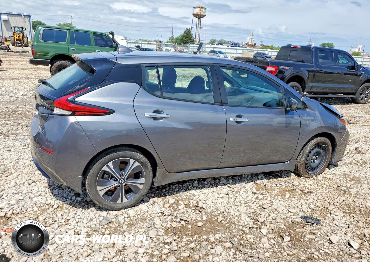 2022 Nissan Leaf Sv Plus VIN:1N4BZ1CV4NC560322 - 3