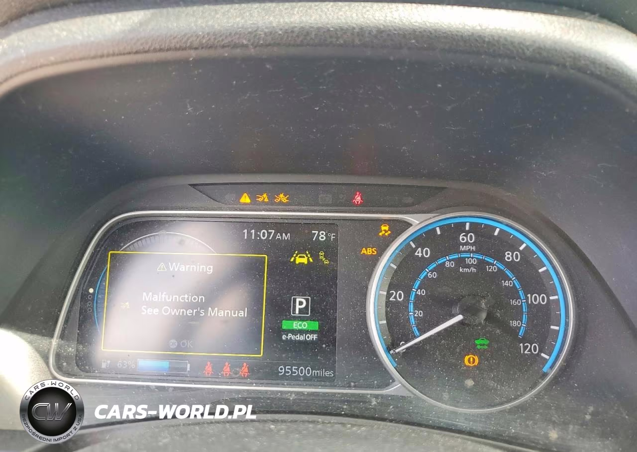 2022 Nissan Leaf Sv Plus VIN:1N4BZ1CV4NC560322 - 9